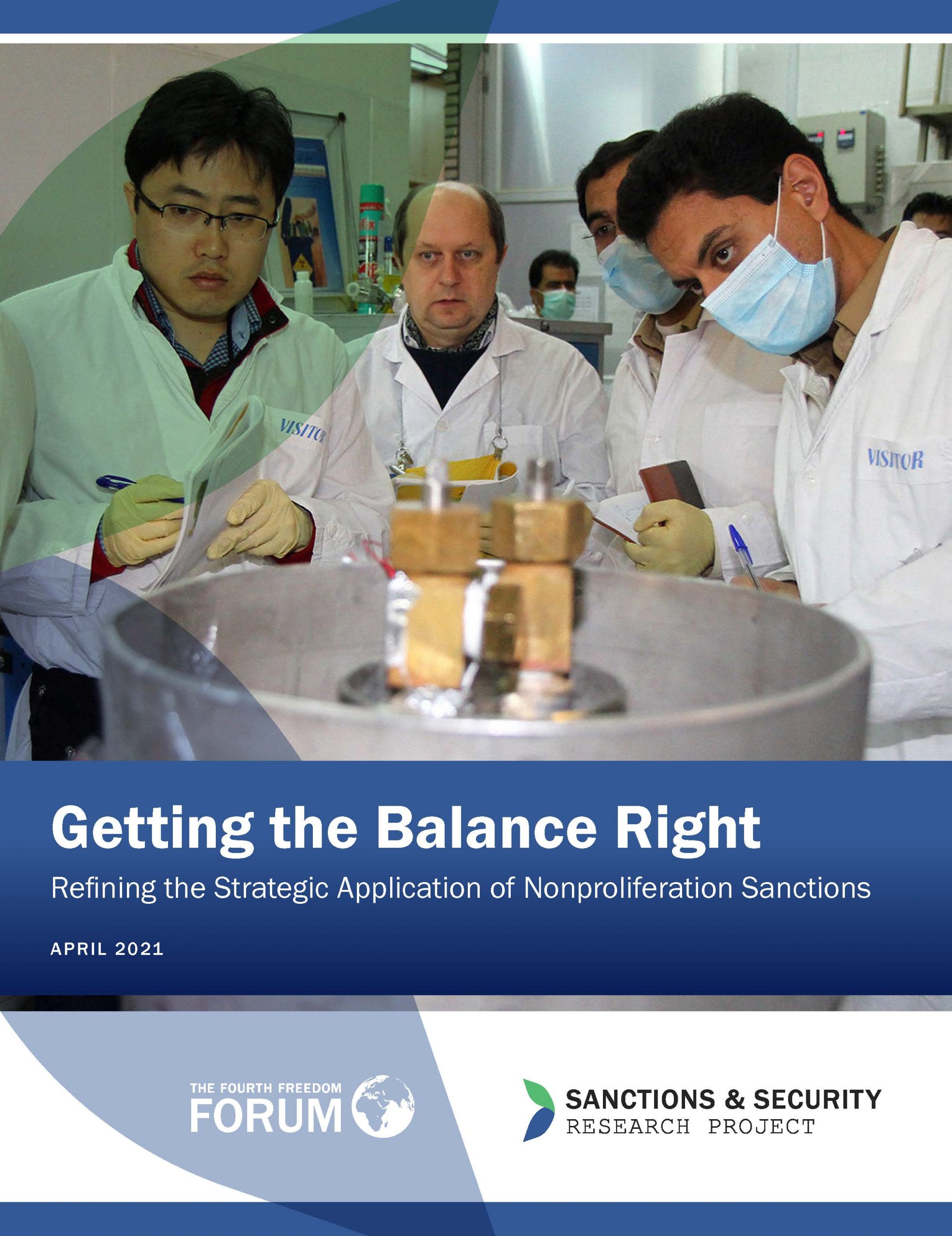 Getting the Balance Right: Refining the Strategic Application of Nonproliferation Sanctions
